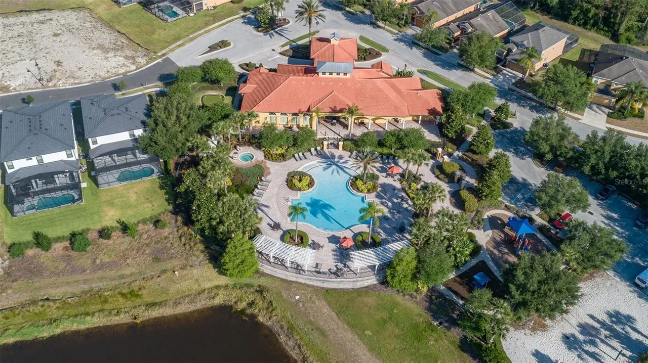 Aerial View of the Clubhouse